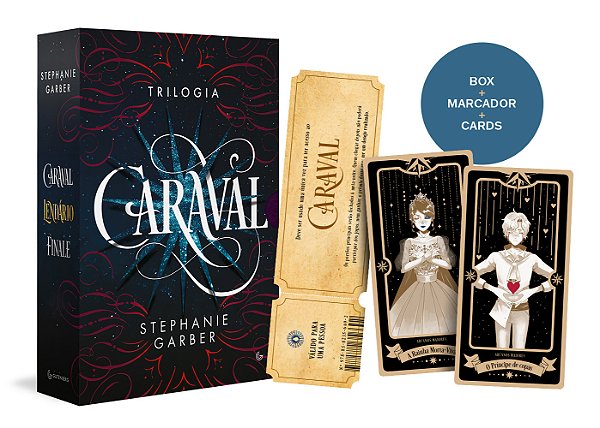 Livro Caixa Trilogia Caraval (Caraval, vol. 1; Lendário, ...