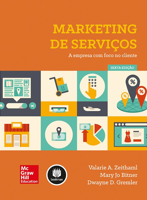 Livro Marketing de serviços: a empresa com foco no cliente