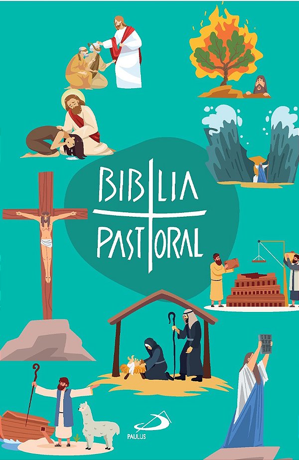 Bíblia Pastoral - Média Catequese - Capa Cristal