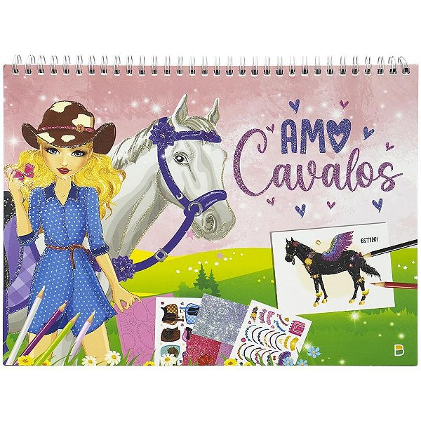 Meu Livro Alegre: Amo Cavalos