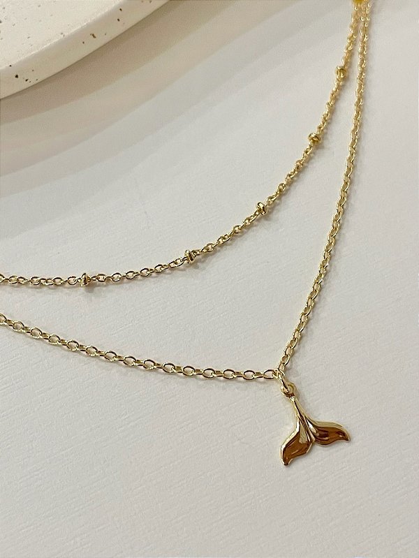 Tornozeleira Dupla Rabo De Baleia