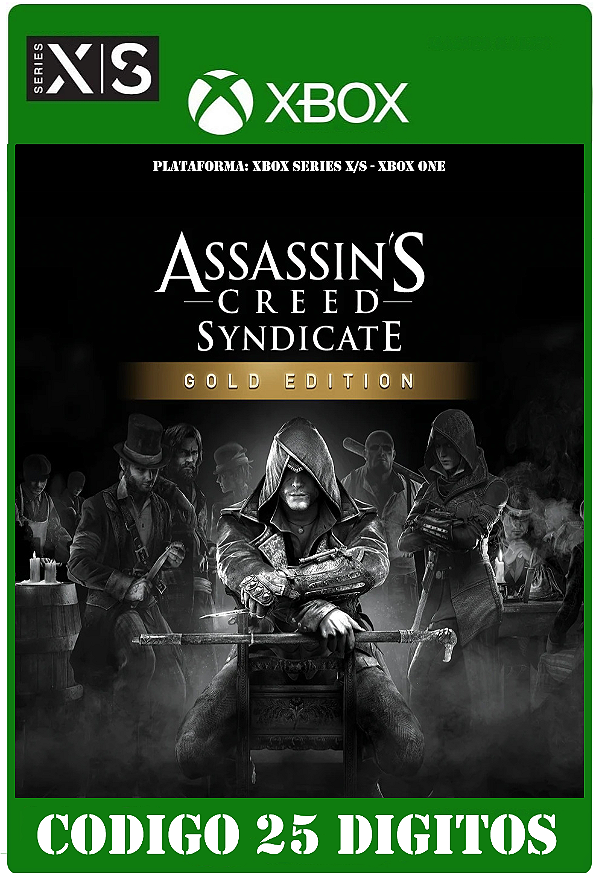 Assassin's Creed Syndicate Gold Edition - Xbox (Código 25 Dígitos) Mídia Digital