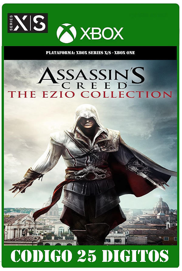 Assassin's Creed The Ezio Collection - Xbox (Código 25 Dígitos) Mídia Digital