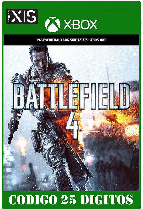 Battlefield 4 - Xbox (Código 25 Dígitos) Mídia Digital
