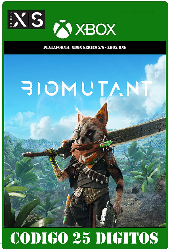 Biomutant - Xbox (Código 25 Dígitos) Mídia Digital