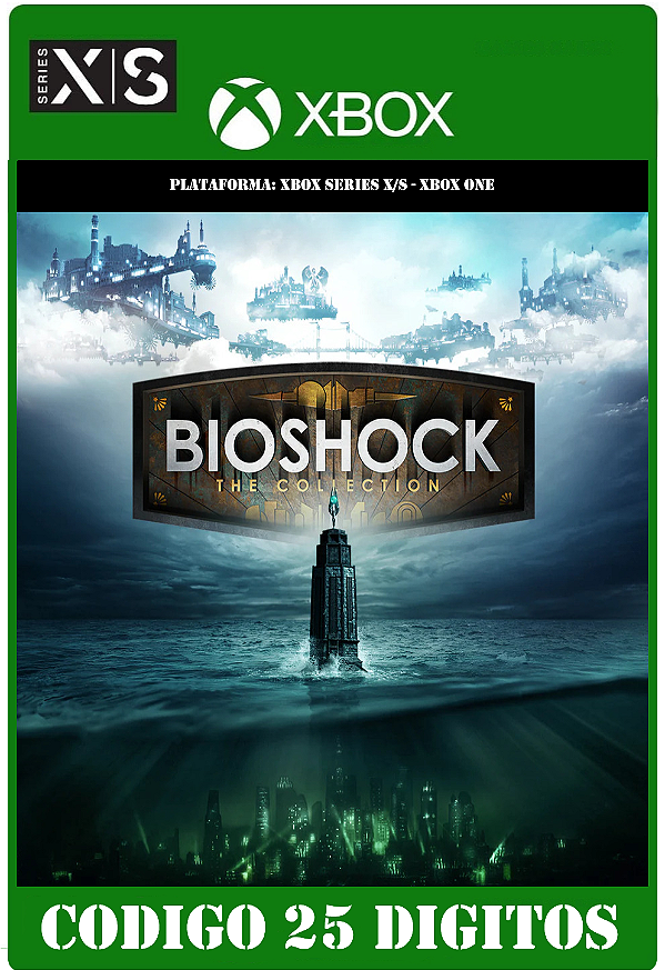 Bioshock - The Collection - Xbox (Código 25 Dígitos) Mídia Digital