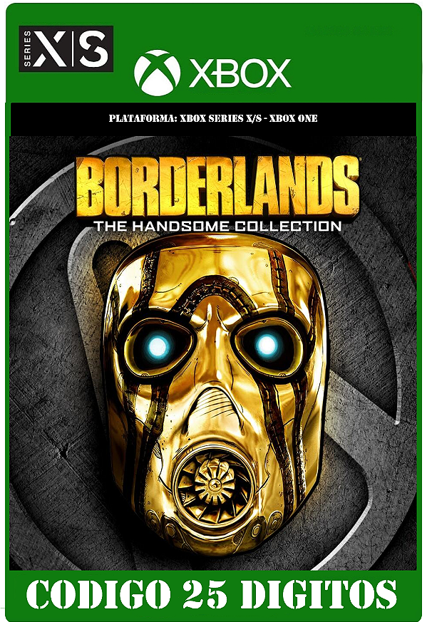 Borderlands The Handsome Collection - Xbox (Código 25 Dígitos) Mídia Digital