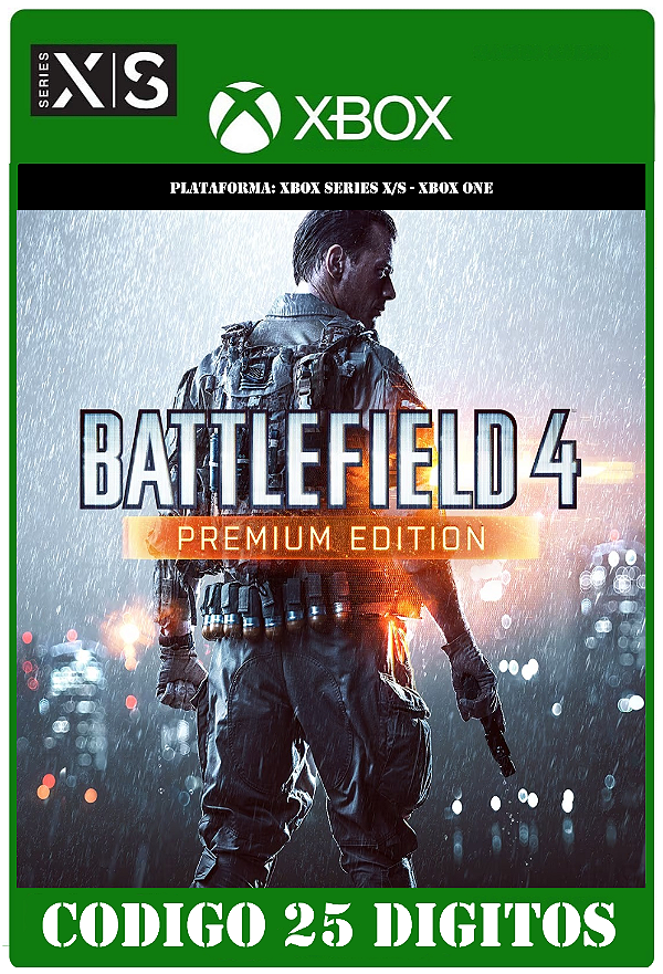 Battlefield 4 Premium Edition - Xbox (Código 25 Dígitos) Mídia Digital