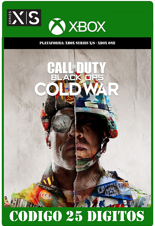 Call of Duty Black Ops Cold War - Xbox (Código 25 Dígitos) Mídia Digital