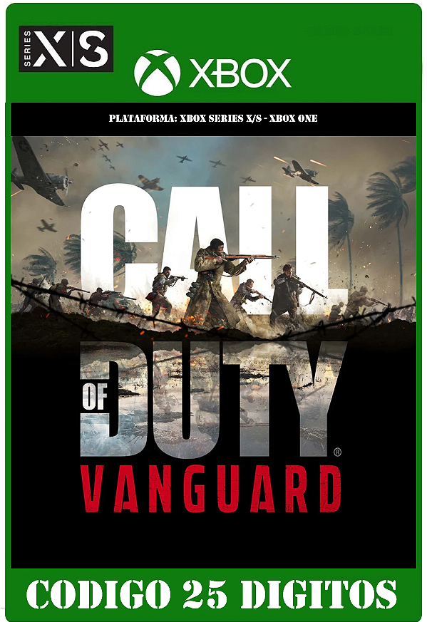 Call of Duty Vanguard - Edição Padrão - Xbox (Código 25 Dígitos) Mídia Digital
