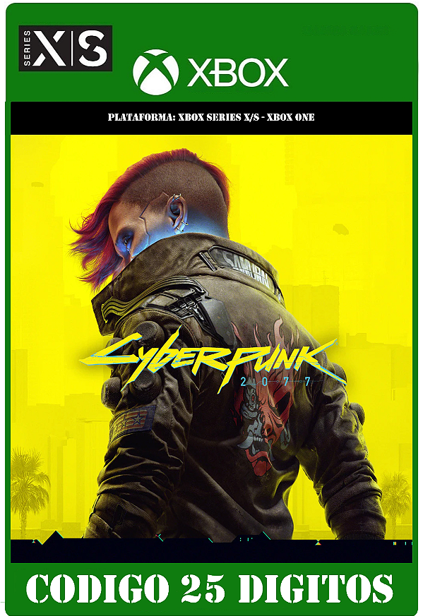 Cyberpunk 2077- Xbox One / Series X|S (Código 25 Dígitos) Mídia Digital