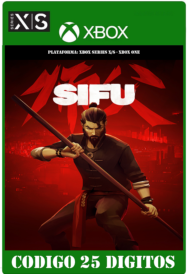Sifu - Xbox One / Series X|S (Código 25 Dígitos) Mídia Digital