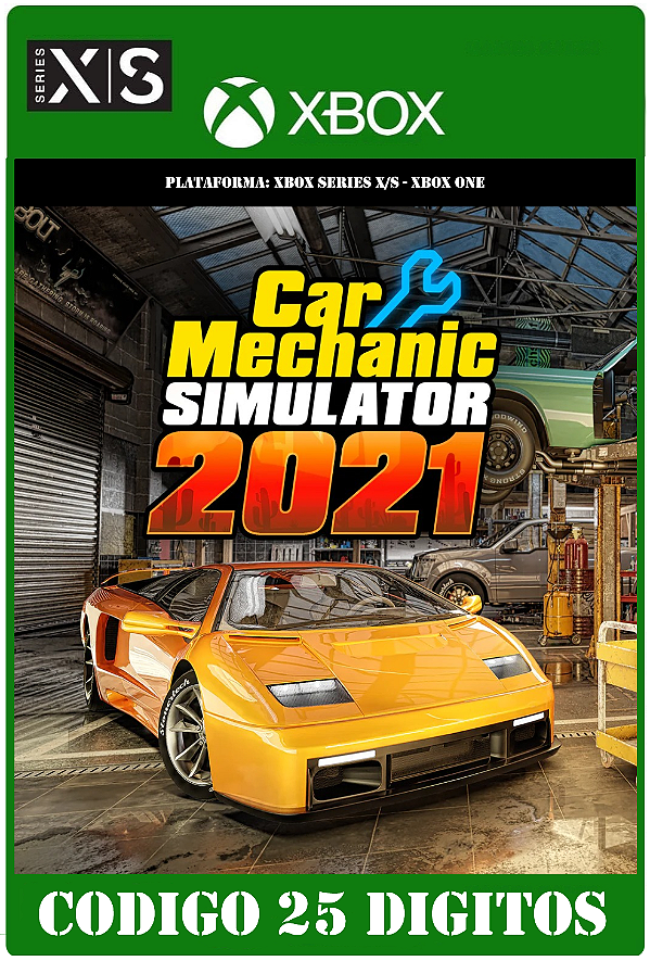 Car Mechanic Simulator 2021 - Xbox One / Series X|S (Código 25 Dígitos) Mídia Digital