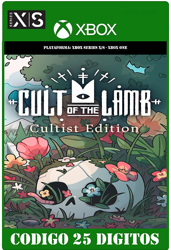 Cult of the Lamb Cultist Edition - Xbox One / Series X|S (Código 25 Dígitos) Mídia Digital