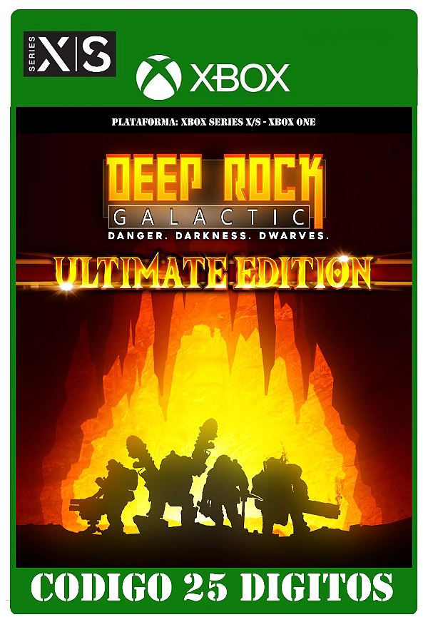 Deep Rock Galactic - Ultimate Edition - Xbox One / Series X|S (Código 25 Dígitos) Mídia Digital