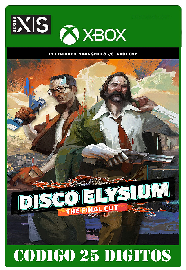Disco Elysium - The Final Cut - Xbox One / Series X|S (Código 25 Dígitos) Mídia Digital