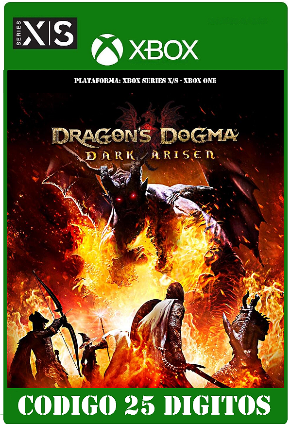 Dragon's Dogma Dark Arisen - Xbox One / Series X|S (Código 25 Dígitos) Mídia Digital