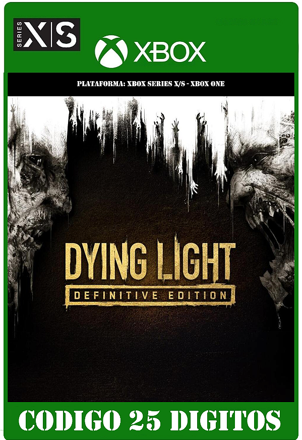 Dying Light Definitive Edition - Xbox One / Series X|S (Código 25 Dígitos) Mídia Digital