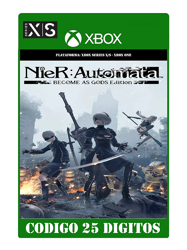 NieR Automata BECOME AS GODS Edition - Xbox One / Series X|S (Código 25 Dígitos) Mídia Digital