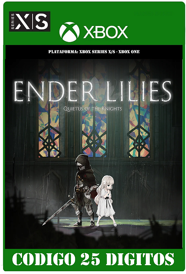 ENDER LILIES Quietus of the Knights - Xbox One / Series X|S (Código 25 Dígitos) Mídia Digital