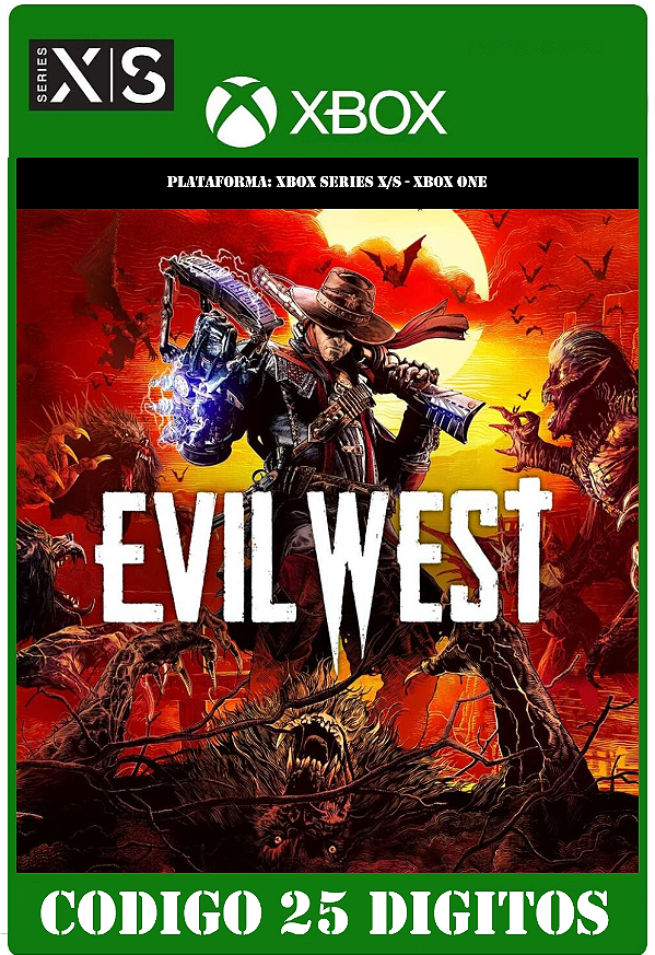 Evil West - Xbox One / Series X|S (Código 25 Dígitos) Mídia Digital