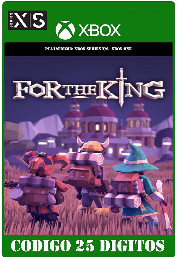 For The King - Xbox One / Series X|S (Código 25 Dígitos) Mídia Digital