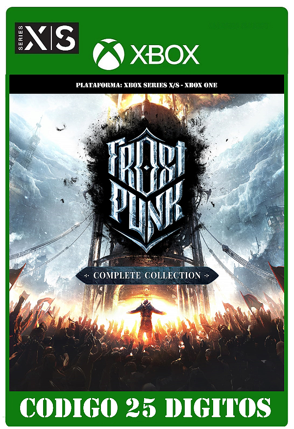 Frostpunk Complete Collection - Xbox One / Series X|S (Código 25 Dígitos) Mídia Digital