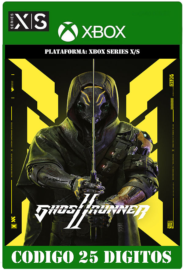 Ghostrunner - Xbox Series X|S (Código 25 Dígitos) Mídia Digital