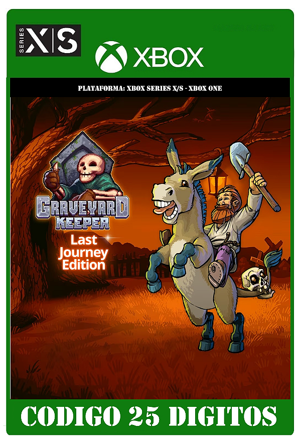 Graveyard Keeper Last Journey Edition - Xbox One / Series X|S (Código 25 Dígitos) Mídia Digital