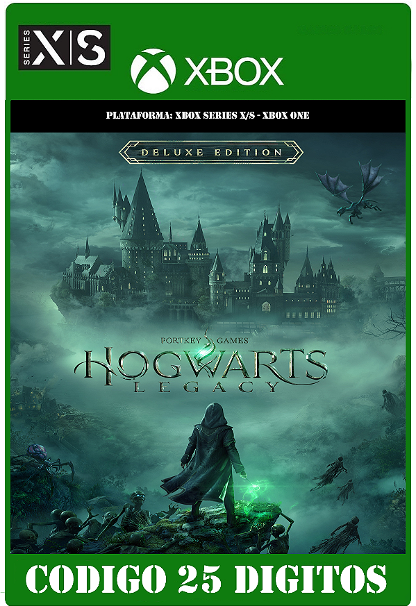 Hogwarts Legacy Digital Deluxe - Xbox One / Series X|S (Código 25 Dígitos) Mídia Digital