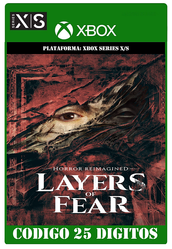 Layers of Fear (2023) - Xbox One / Series X|S (Código 25 Dígitos) Mídia Digital