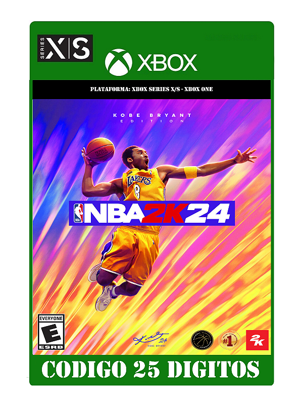 NBA 2K24 para Xbox One (Código 25 Dígitos) Mídia Digital