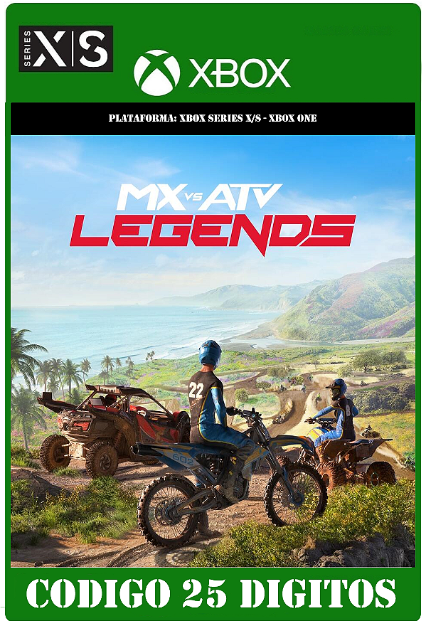 MX vs ATV Legends - Xbox One / Series X|S (Código 25 Dígitos) Mídia Digital