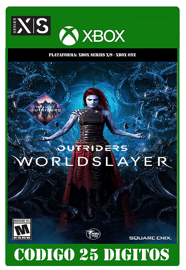 OUTRIDERS WORLDSLAYER  - Xbox One / Series X|S (Código 25 Dígitos) Mídia Digital