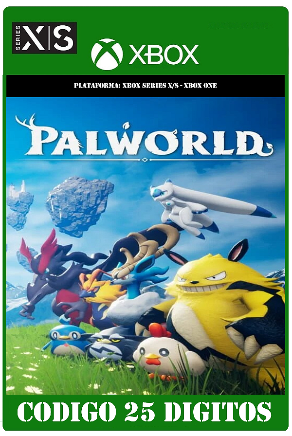 Palworld (Game Preview) - Xbox One / Series X|S (Código 25 Dígitos) Mídia Digital