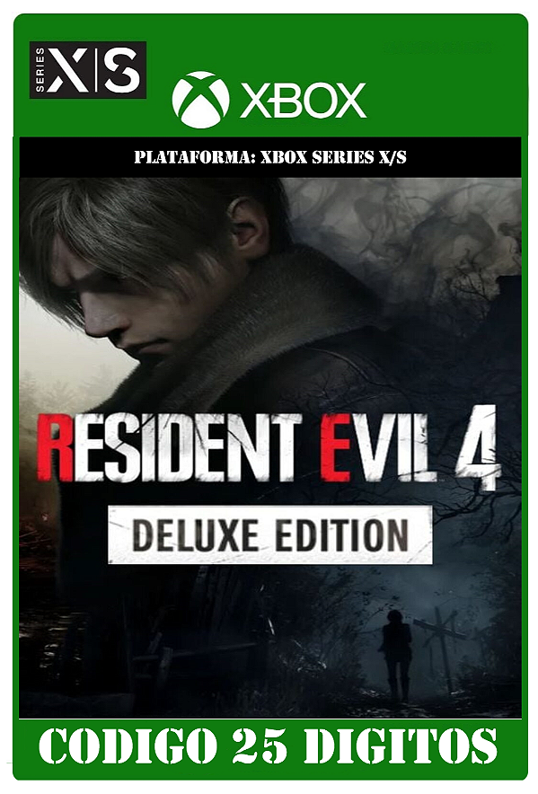 Resident Evil 4 Deluxe Edition - Xbox Series X|S (Código 25 Dígitos) Mídia Digital
