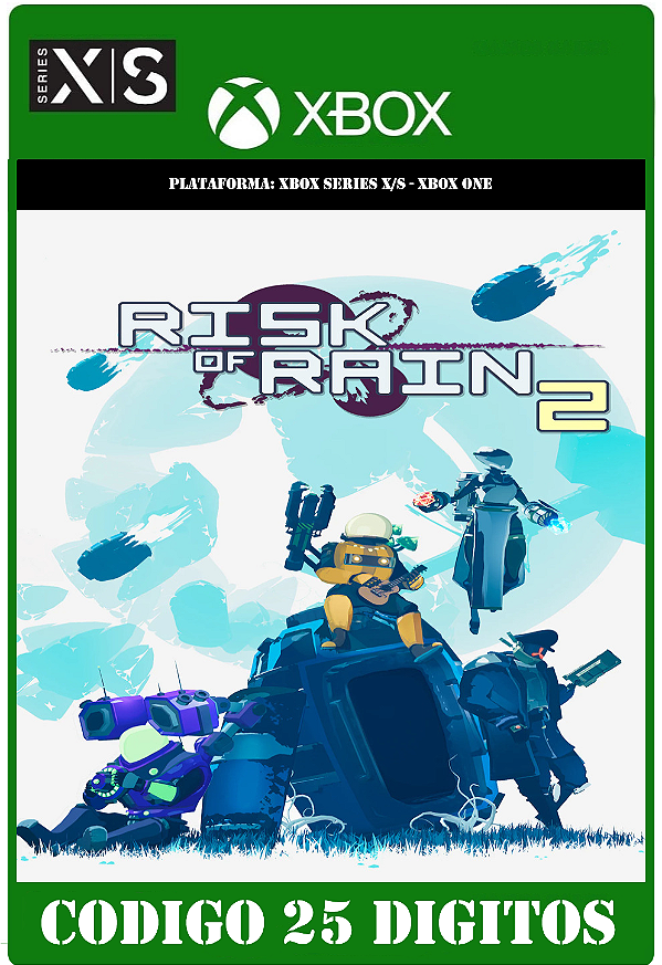 Risk of Rain 2 - Xbox One / Series X|S (Código 25 Dígitos) Mídia Digital