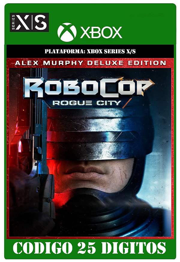 RoboCop Rogue City - Alex Murphy Edition - Xbox Series X|S (Código 25 Dígitos) Mídia Digital