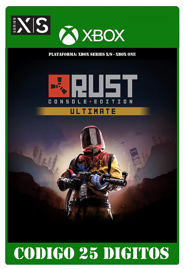 Rust Console Edition - Ultimate - Xbox One / Series X|S (Código 25 Dígitos) Mídia Digital