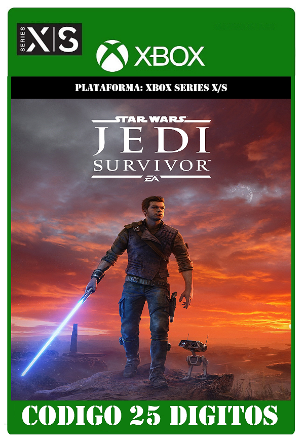 STAR WARS Jedi Survivor - Xbox One / Series X|S (Código 25 Dígitos) Mídia Digital
