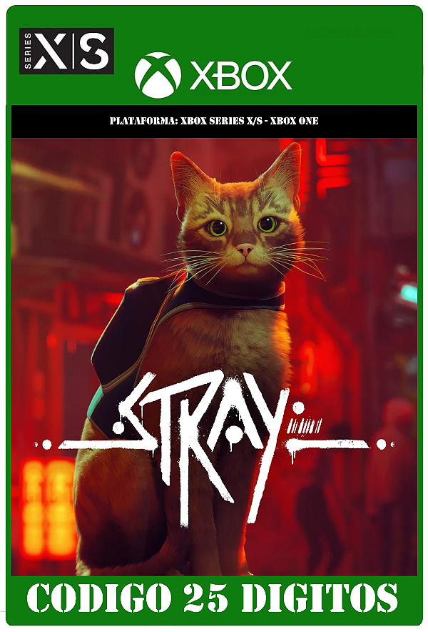 Stray - Xbox One / Series X|S (Código 25 Dígitos) Mídia Digital