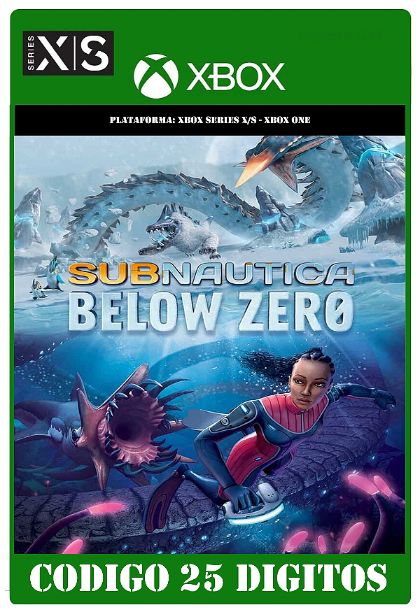 Subnautica Below Zero - Xbox One / Series X|S (Código 25 Dígitos) Mídia Digital