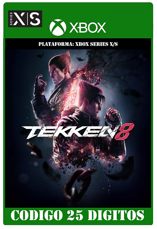 Tekken 8 - Xbox Series X|S (Código 25 Dígitos) Mídia Digital