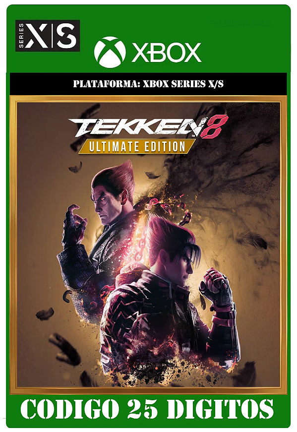 Tekken 8 Ultimate - Xbox Series X|S (Código 25 Dígitos) Mídia Digital