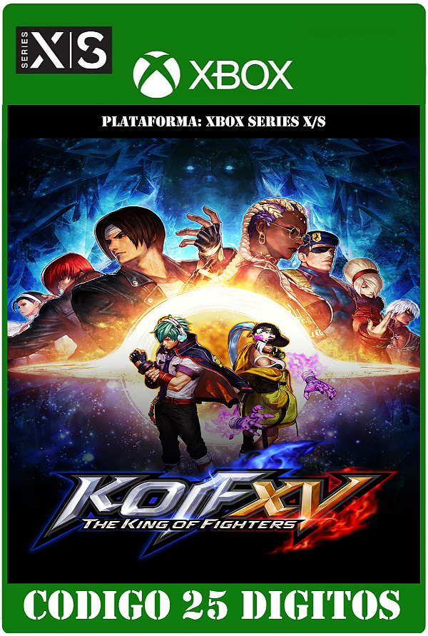 THE KING OF FIGHTERS XV Standard Edition - Xbox One / Series X|S (Código 25 Dígitos) Mídia Digital