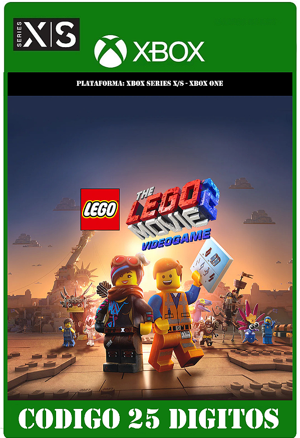 The LEGO Movie 2 - Videogame - Xbox One / Series X|S (Código 25 Dígitos) Mídia Digital