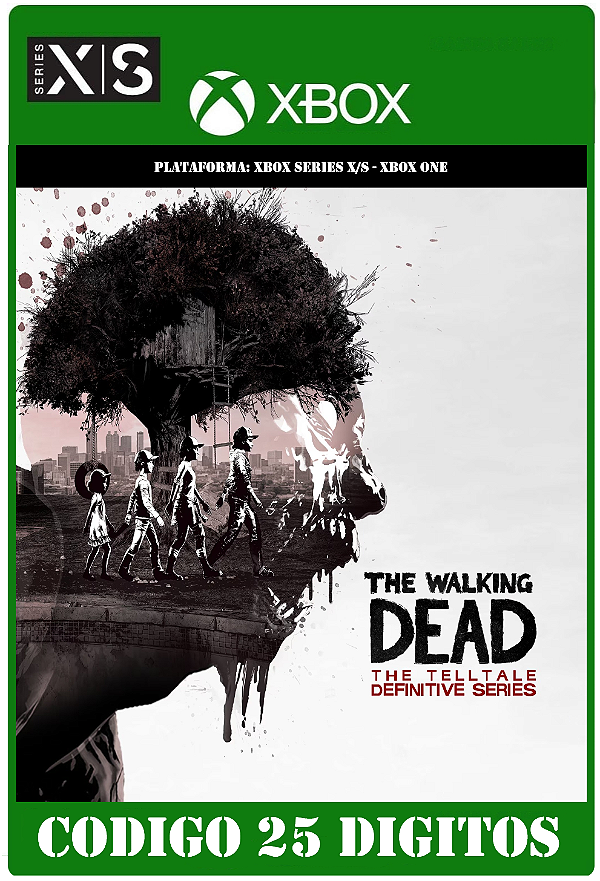 The Walking Dead The Telltale Definitive Series - Xbox One / Series X|S (Código 25 Dígitos) Mídia Digital