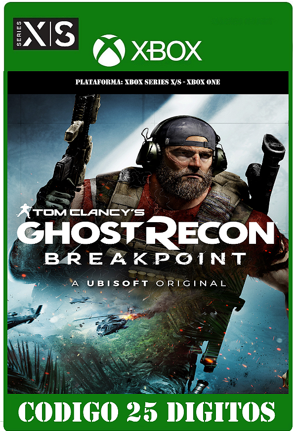 Tom Clancy's Ghost Recon Breakpoint Xbox One / Series X|S (Código 25 Dígitos) Mídia Digital