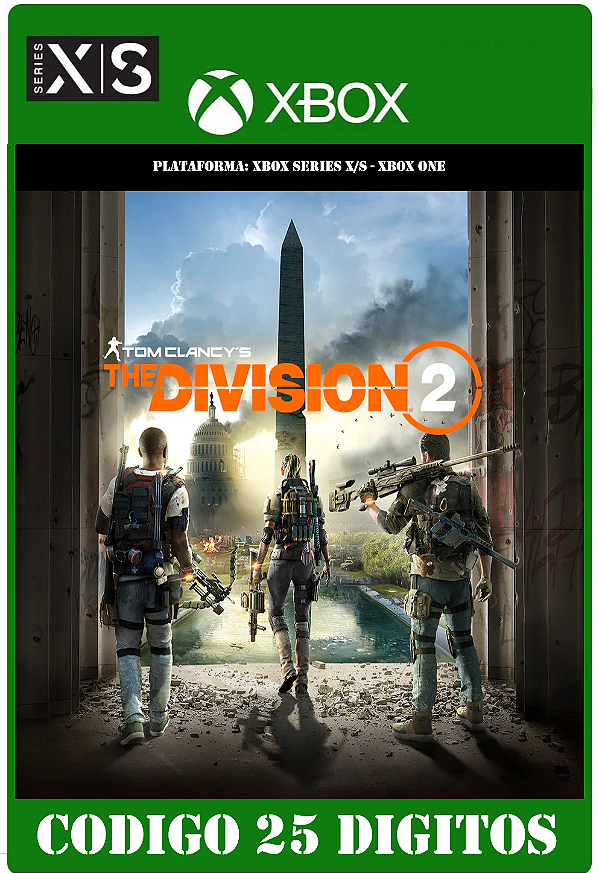 Tom Clancy's The Division 2 - Xbox One / Series X|S (Código 25 Dígitos) Mídia Digital