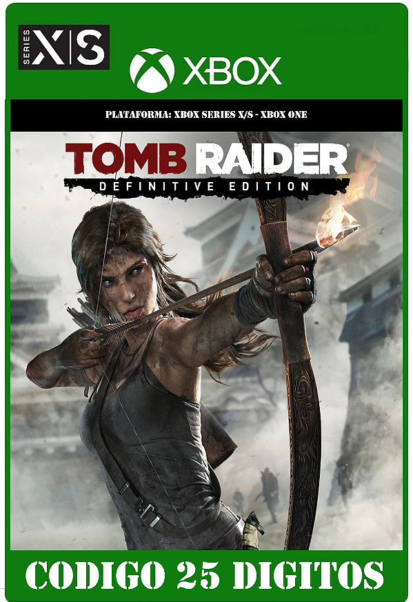 Tomb Raider Definitive Edition - Xbox One / Series X|S (Código 25 Dígitos) Mídia Digital